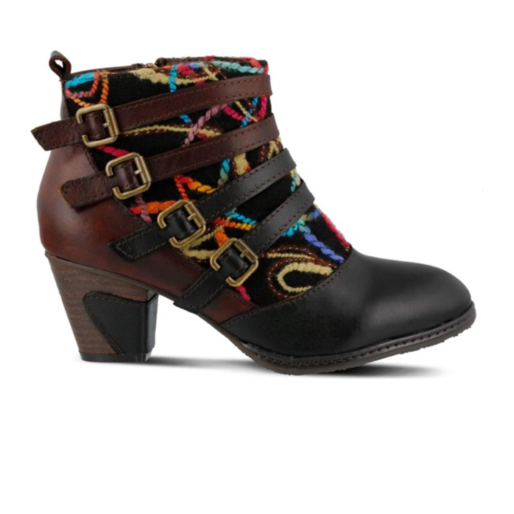 L’Artiste Leather booties